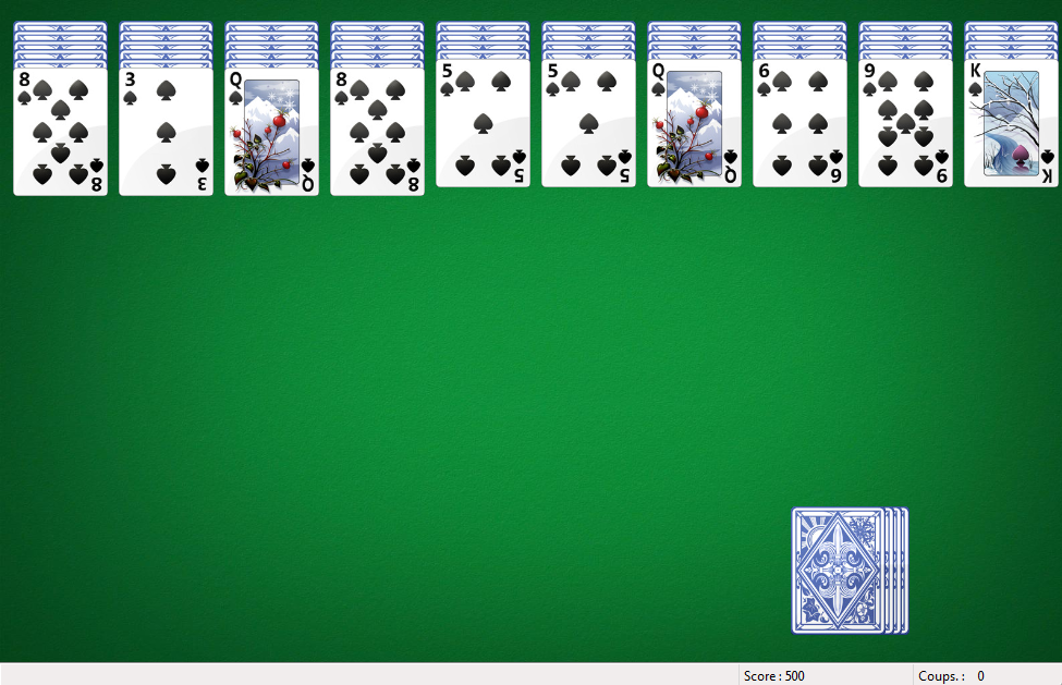 jeu spider solitaire